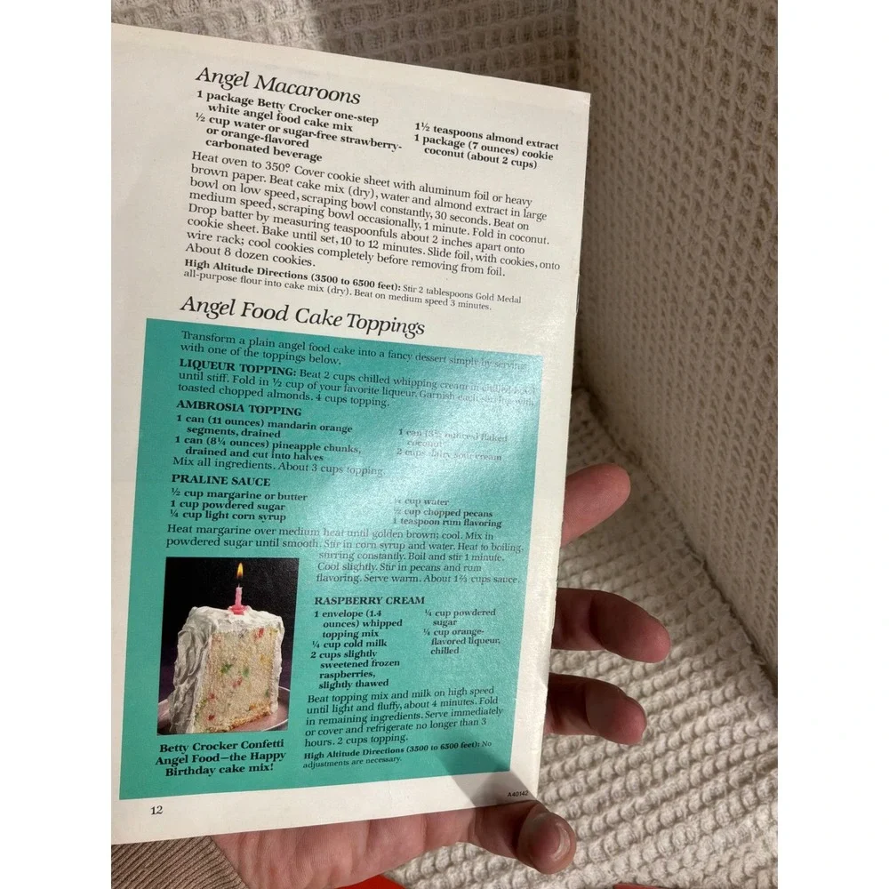 Vintage Betty Crocker A Cake for all Seasons Recipe Booklet OS Black Multi